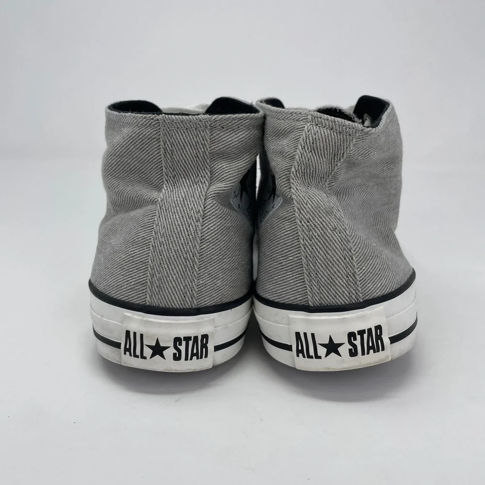 Converse Chuck Taylor All Star Grey Pinstripe High Top Classic M 10 12 132348F - Picture 8 of 10